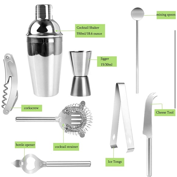 Cocktail Shaker Set - Picture 2 of 3